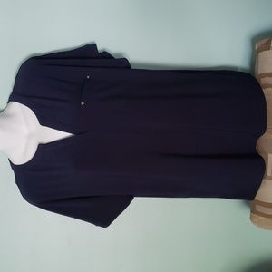 NEW Anne Klein short sleeve blouse Large